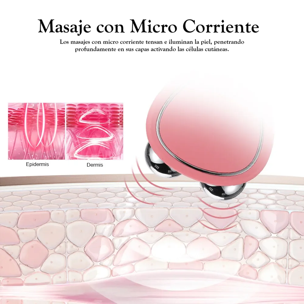 Masajeador Facial Con Microcorriente